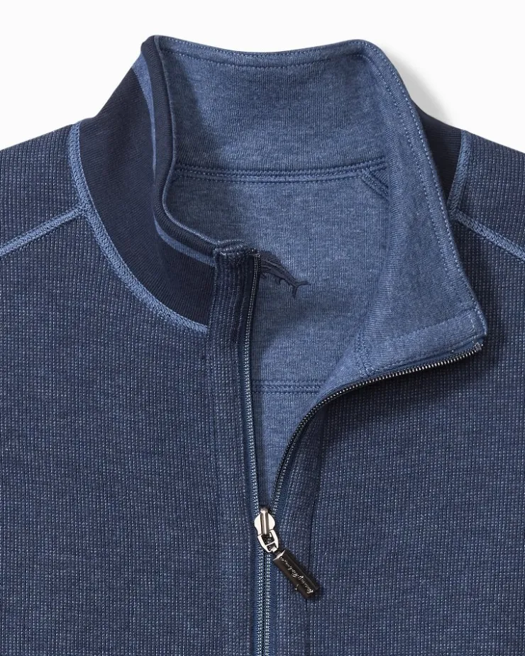 Tommy Bahama Flip Coast Reversible Vest- Jackets & Outerwear