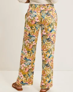 Tommy Bahama Flora Amora Satin Pants-Women Pants & Crops