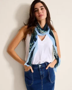Tommy Bahama Foulard Patch Square Scarf-Women Scarves & Wraps
