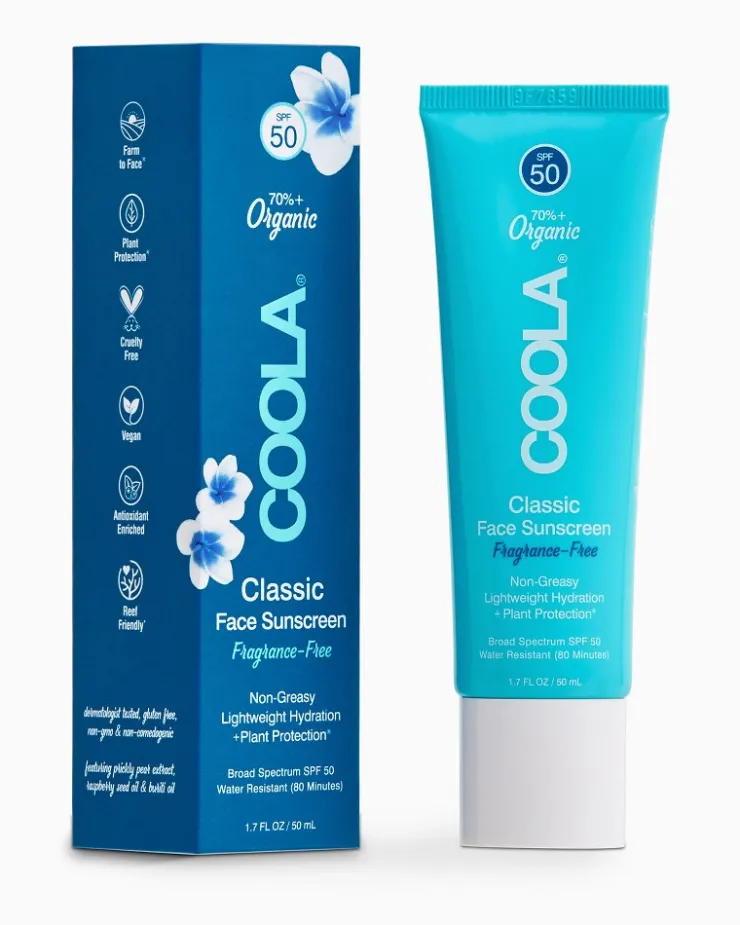 Tommy Bahama Fragrance-Free SPF 50 Face Sunscreen by COOLA®- Outdoor Accessories|Beach Accessories