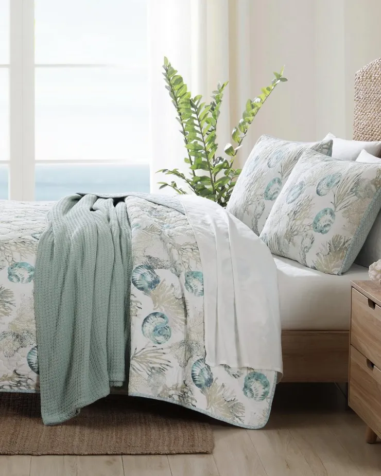 Tommy Bahama Freeport 3-Piece Full/Queen Quilt Set- Quilts & Blankets