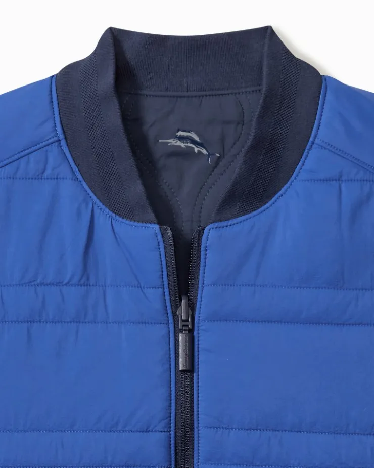 Tommy Bahama Fresno Flip Reversible Vest- Jackets & Outerwear