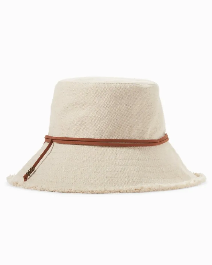 Tommy Bahama Fringed Bucket Hat-Women Hats & Caps