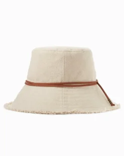 Tommy Bahama Fringed Bucket Hat-Women Hats & Caps