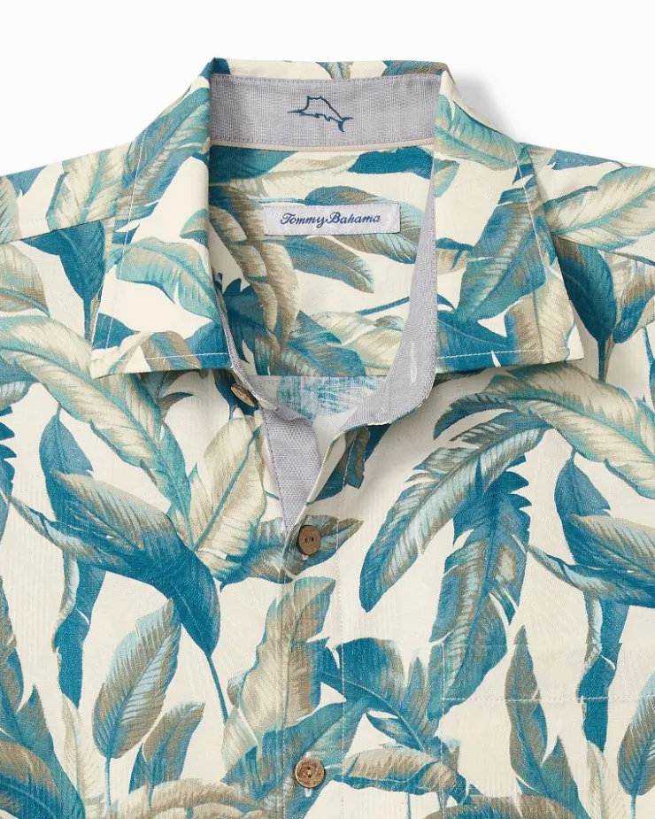 Tommy Bahama Frond Valley Silk Camp Shirt- Shirts