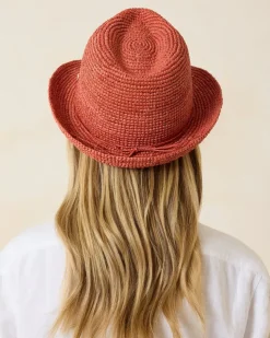 Tommy Bahama Gigi Crochet Raffia Hat-Women Hats & Caps