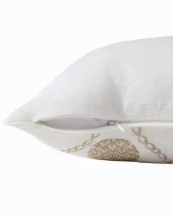 Tommy Bahama en Pineapples Embroidered Decorative Pillow- Pillows & Shams