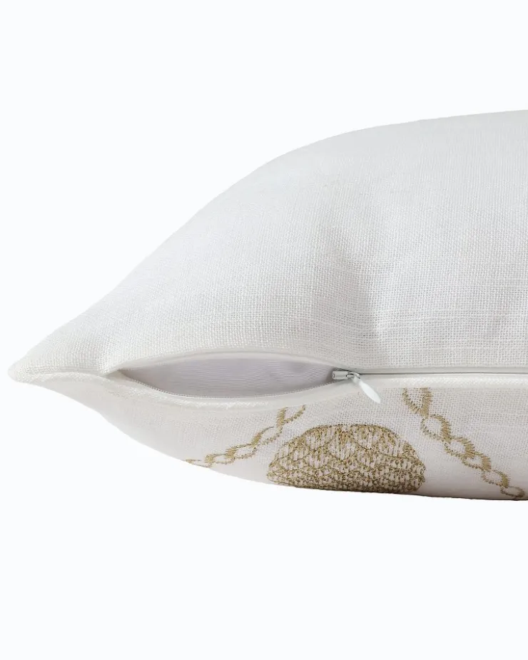 Tommy Bahama en Pineapples Embroidered Decorative Pillow- Pillows & Shams
