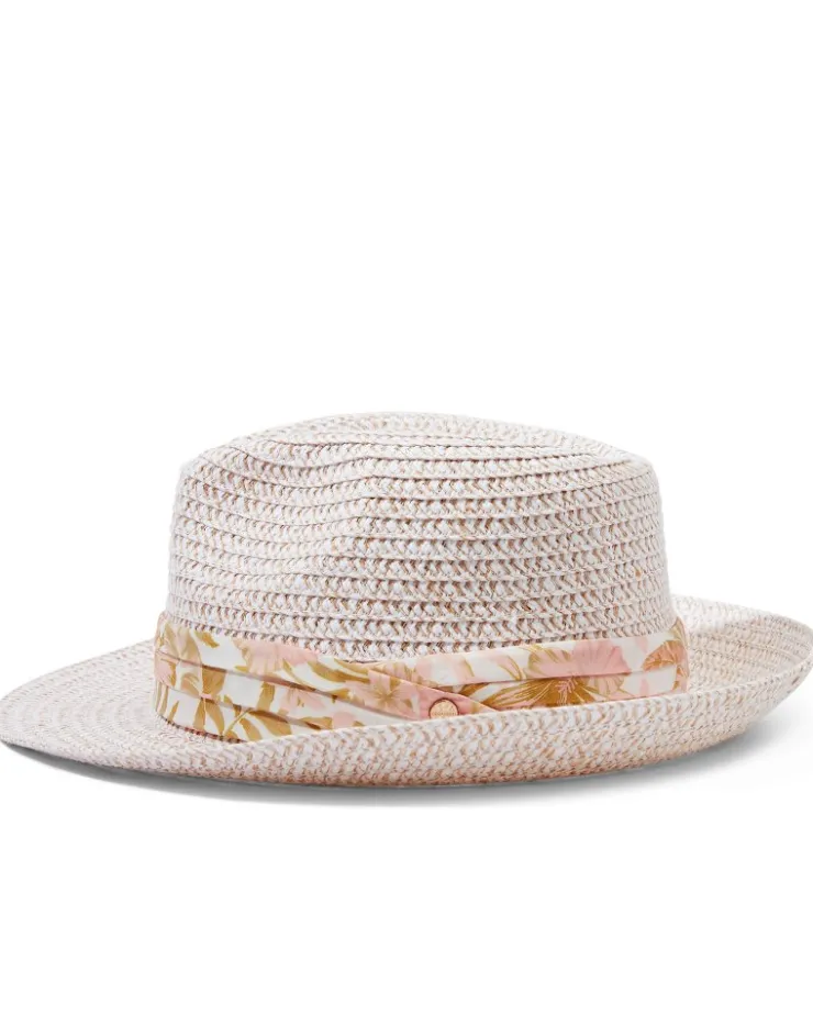Tommy Bahama Gracetown Fedora Hat-Women Hats & Caps