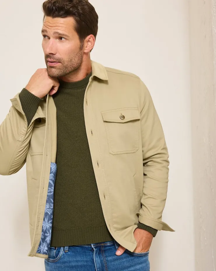 Tommy Bahama Harbor Point Shirt Jacket- Jackets & Outerwear|Shirts