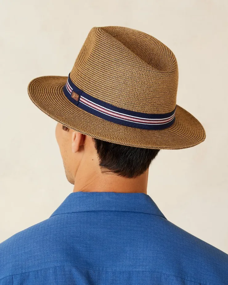 Tommy Bahama Hester Packable Braid Hat- Hats & Caps