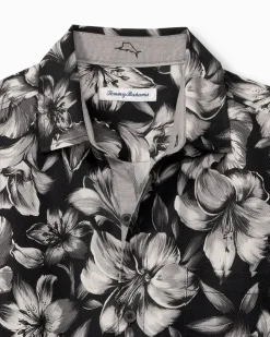 Tommy Bahama Hibiscus Hideaway Silk Camp Shirt- Shirts