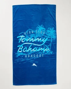Tommy Bahama High Tide Hangout & Island Cays Blooms Beach Towels — Set of 2- Beach Accessories|Beach Towels