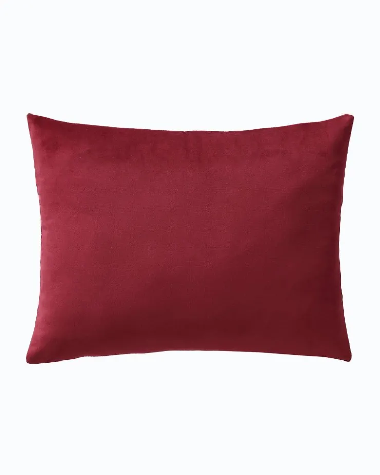 Tommy Bahama Holiday Marlin Velvet Embroide Decorative Pillow- Pillows & Shams