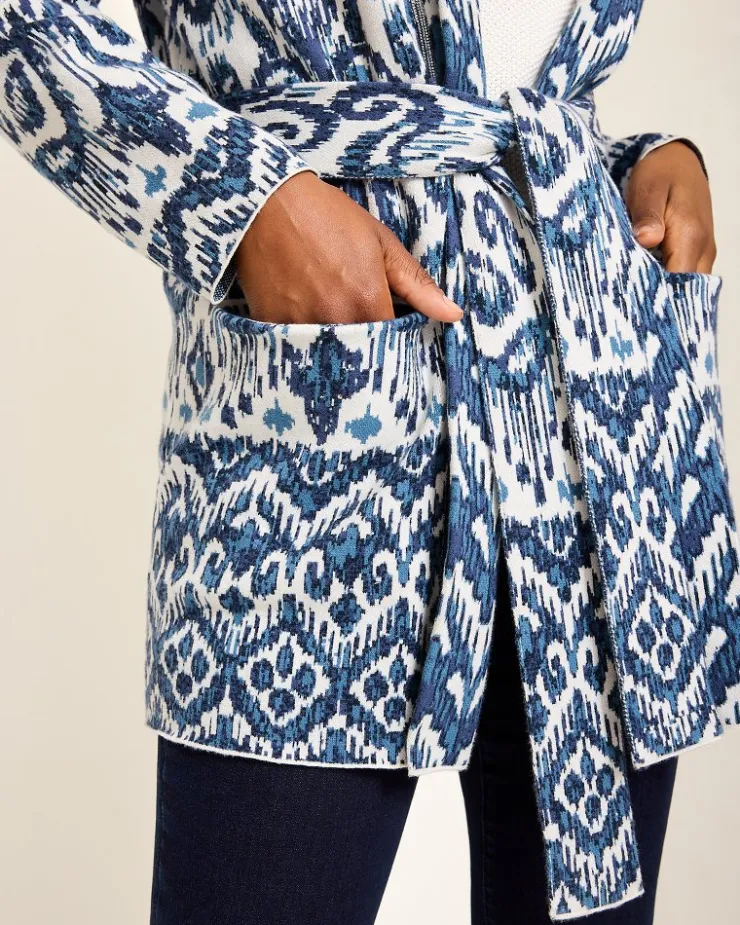 Tommy Bahama Ikat Cardigan-Women Jackets|Sweaters