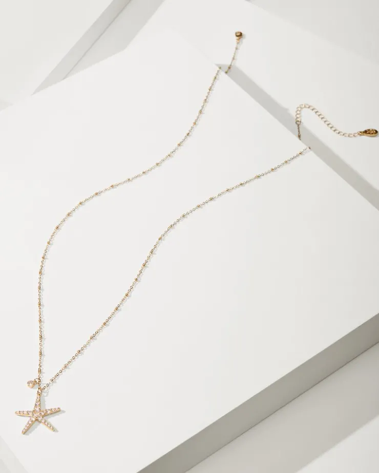 Tommy Bahama Indigo Bay Starfish Pendant Necklace-Women Jewelry