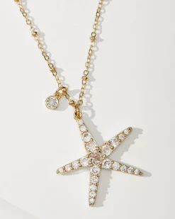 Tommy Bahama Indigo Bay Starfish Pendant Necklace-Women Jewelry