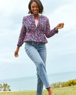 Tommy Bahama Indigo Palms™ High-Rise Straight-Leg Jeans-Women Pants & Crops|Jeans