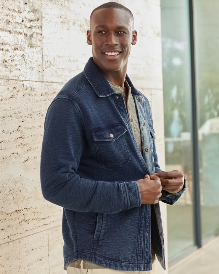 Tommy Bahama Paradise CPO Shirt Jacket- Jackets & Outerwear|Shirts