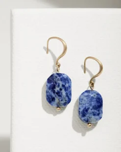Tommy Bahama Indigo Shore Semi-Precious Stone Drop Earrings-Women Jewelry