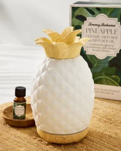 Tommy Bahama Ceramic Pineapple Diffuser- Candles & Diffusers