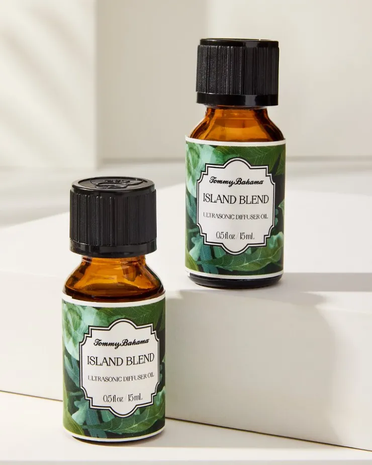 Tommy Bahama Ceramic Pineapple Diffuser Oil Refill Set- Candles & Diffusers