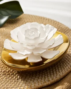 Tommy Bahama Porcelain Flower Diffuser- Candles & Diffusers
