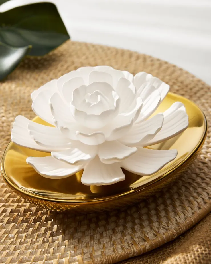 Tommy Bahama Porcelain Flower Diffuser- Candles & Diffusers
