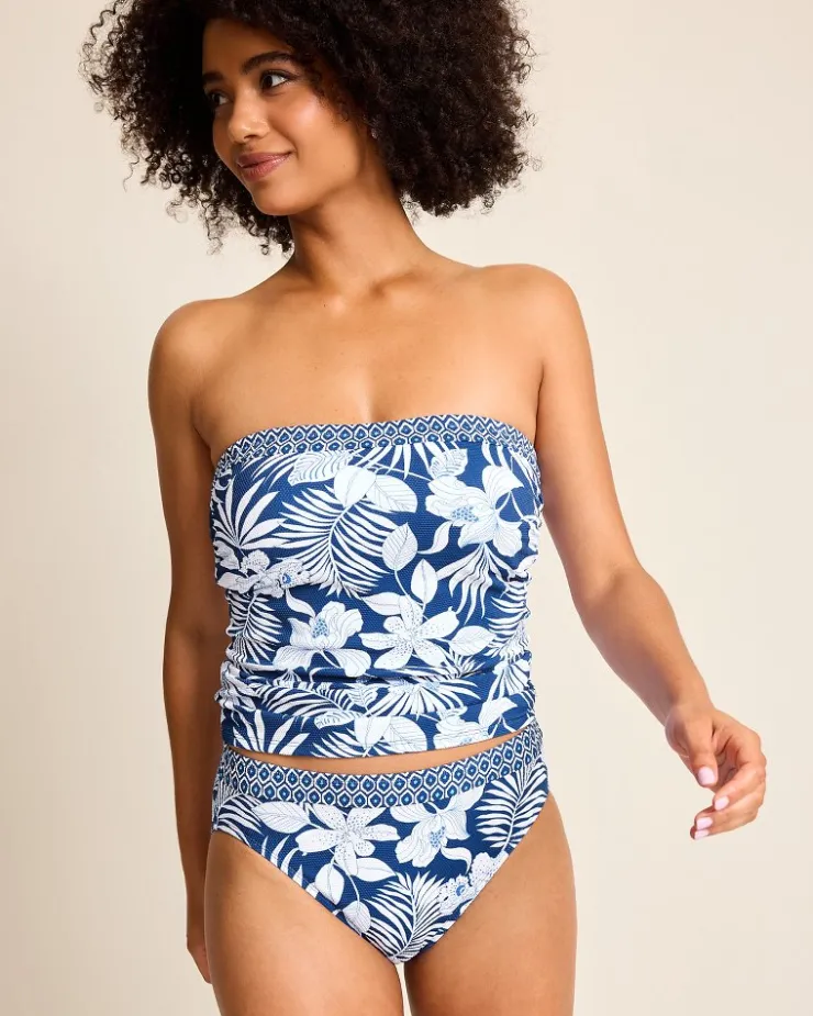 Tommy Bahama Island Cays Blooms Bandini Top-Women Tankinis|Bikini Tops