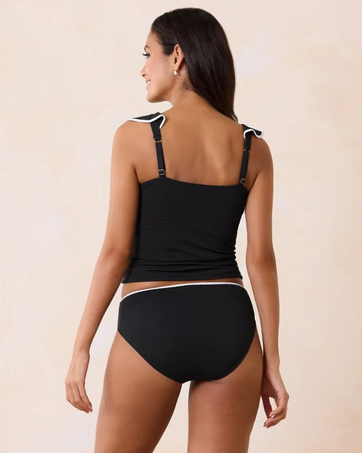 Tommy Bahama Island Cays Cabana Ruffle Tankini Top-Women Tankinis|Bikini Tops
