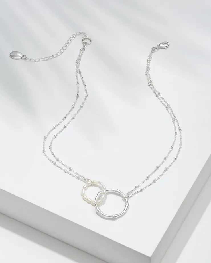 Tommy Bahama Island Essence Double Loop Bamboo Necklace-Women Jewelry