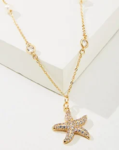 Tommy Bahama Island Essence Starfish Pearl Necklace-Women Jewelry