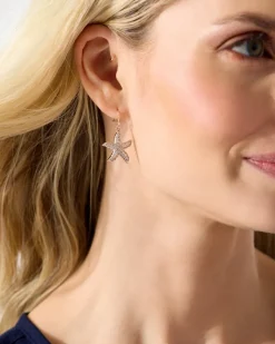 Tommy Bahama Island Essence Starfish Drop Earrings-Women Jewelry