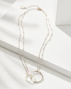 Tommy Bahama Island Essence Double-Loop Necklace-Women Jewelry