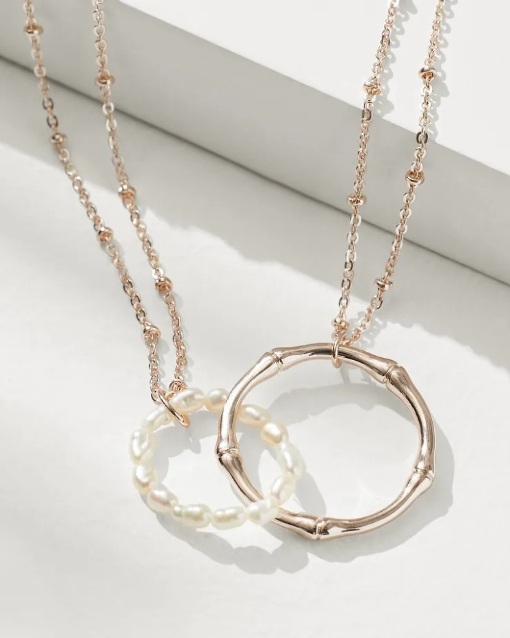 Tommy Bahama Island Essence Double-Loop Necklace-Women Jewelry