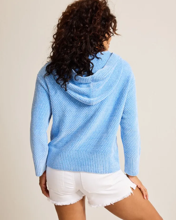 Tommy Bahama Island Luna Chenille Hoodie-Women Sweaters
