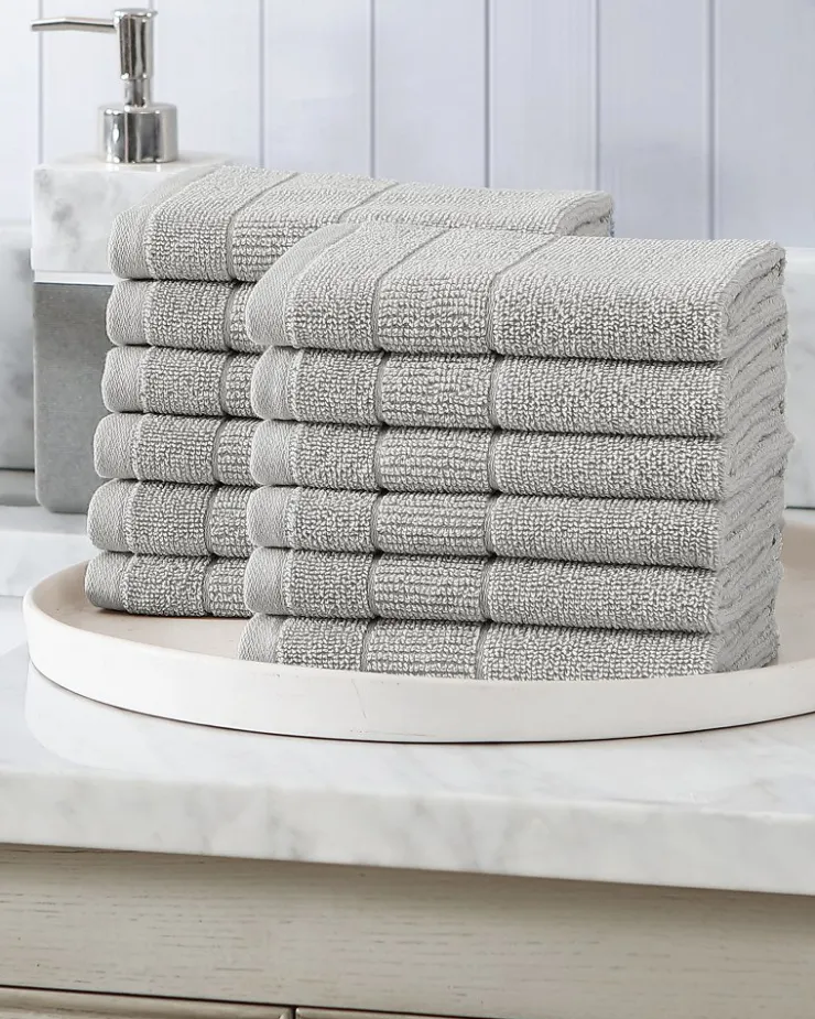 Tommy Bahama Island Retreat 12-Piece Wash Towel Set- Bath