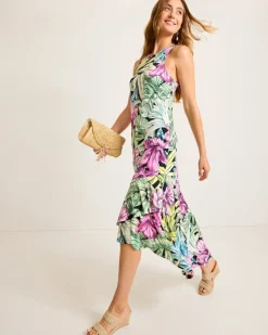 Tommy Bahama Jasmina Jungle Jewels Maxi Dress-Women Dresses