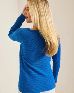 Tommy Bahama Jewel Bay Sequin V-Neck Sweater-Women Sweaters|Tops & Shirts