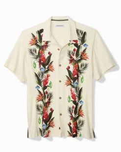 Tommy Bahama Jungle Jingle Silk Camp Shirt- Shirts
