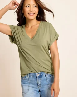 Tommy Bahama Kauai Jersey T-Shirt-Women Loungewear|Tops & Shirts