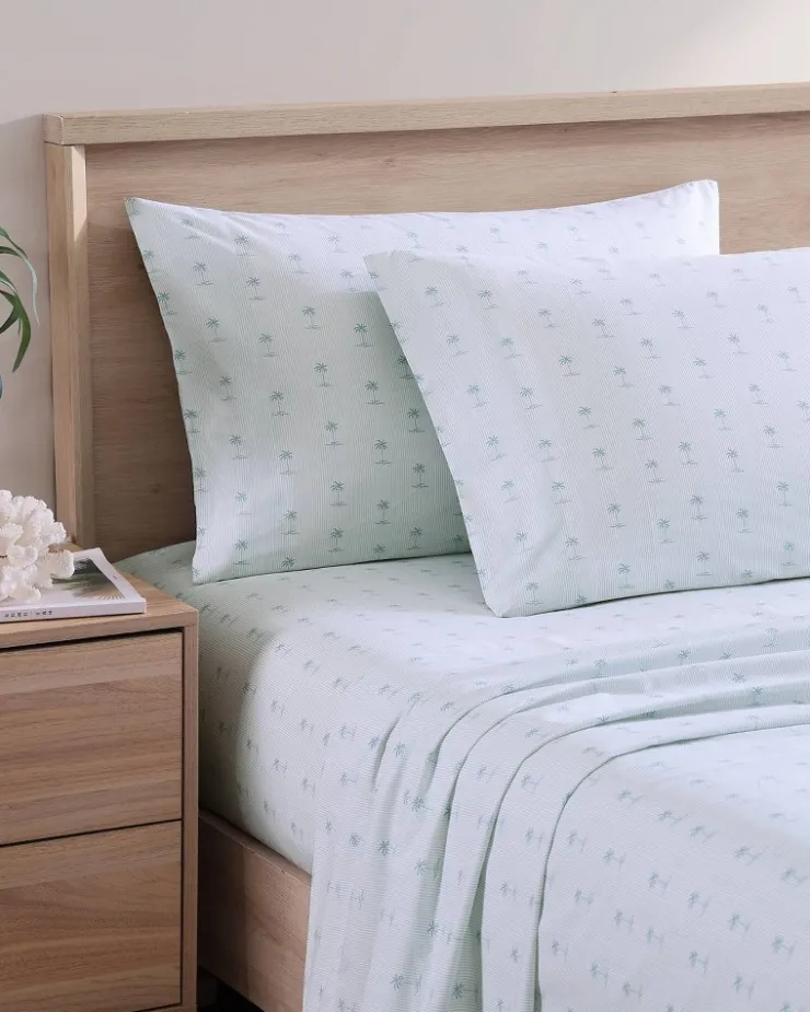 Tommy Bahama Kew Palms 4-Piece King Sheet Set- Sheet Sets & Bedskirts