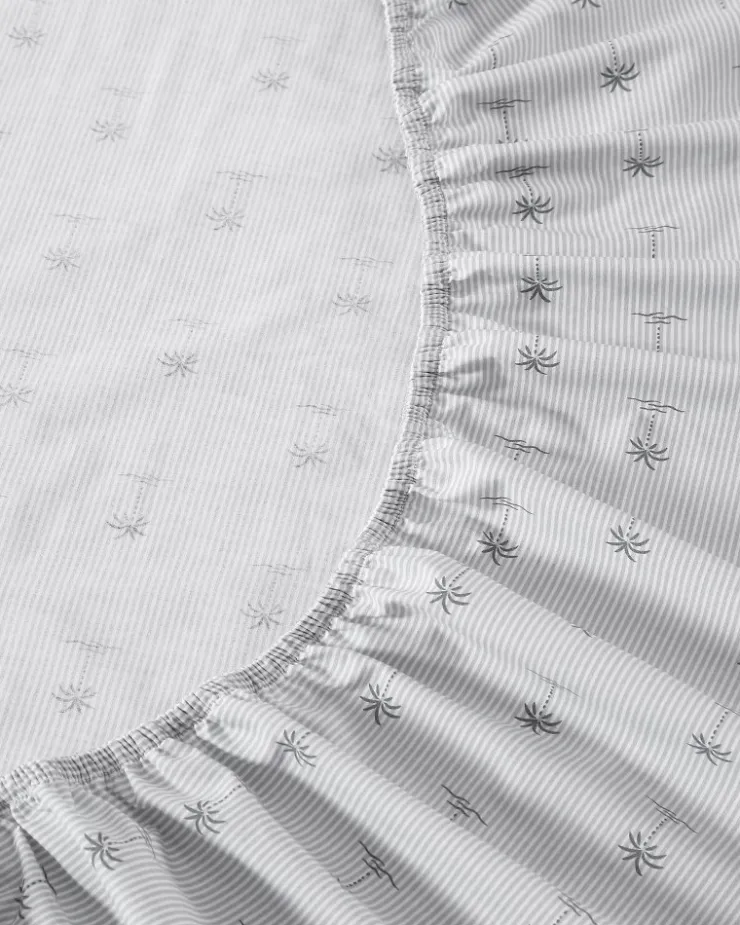Tommy Bahama Kew Palms 4-Piece Queen Sheet Set- Sheet Sets & Bedskirts