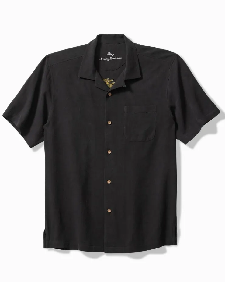 Tommy Bahama Let's Get It Poppin' Silk Camp Shirt- Shirts