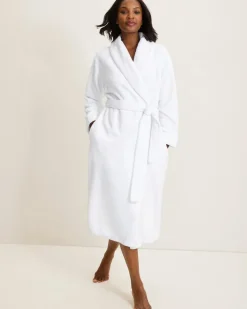 Tommy Bahama Long Plush Robe-Women Sleepwear