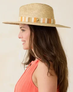 Tommy Bahama Lotus Wide-Brim Hat-Women Hats & Caps