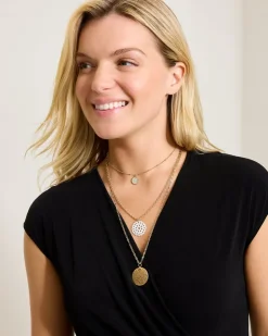 Tommy Bahama Madeira Mother of Pearl Flower Multi-Row Necklace-Women Jewelry