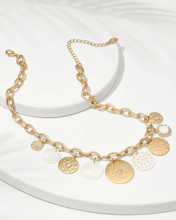 Tommy Bahama Madeira Mother of Pearl Statement Necklace-Women Jewelry