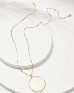 Tommy Bahama Madeira Shell Pendant Necklace-Women Jewelry