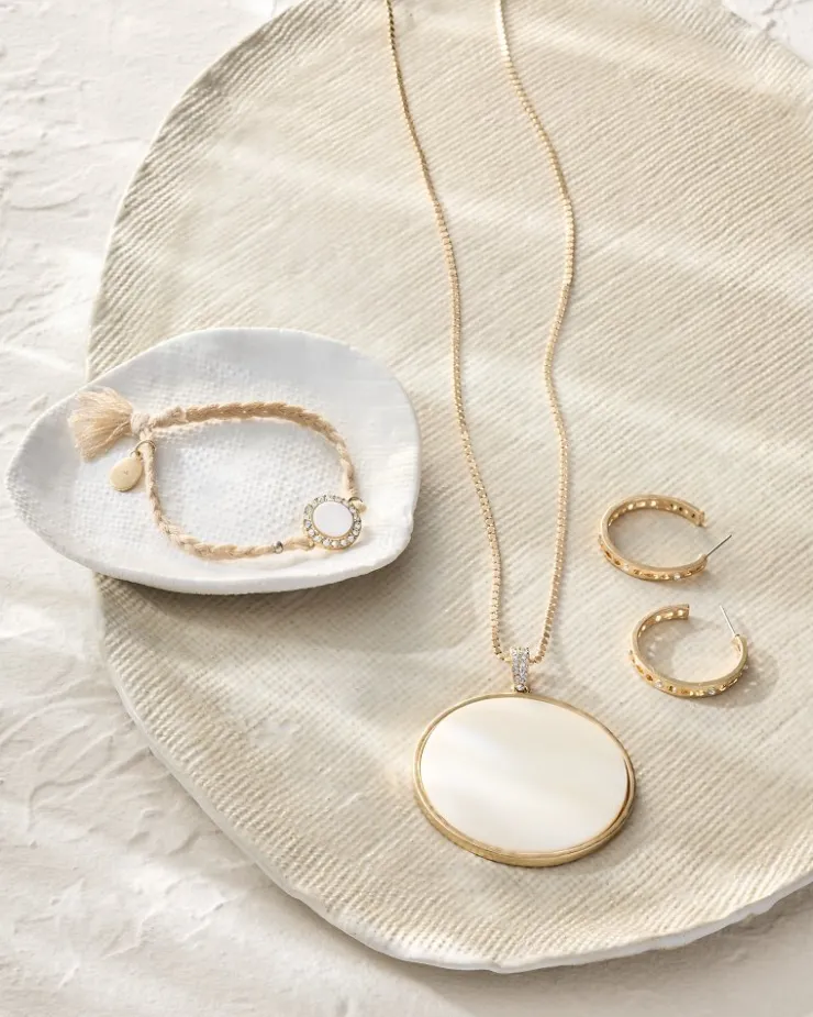 Tommy Bahama Madeira Shell Pendant Necklace-Women Jewelry
